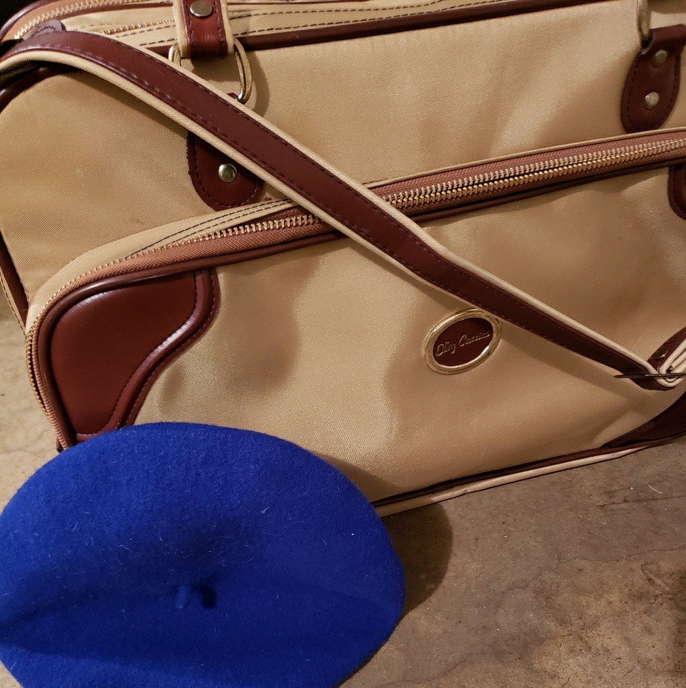 VINTAGE 80's Oleg Cassini Bag / Luggage